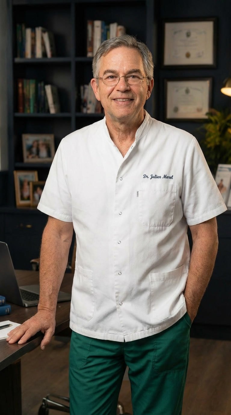 Dr Julien Morel, dermatologue expert en anti-âge